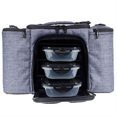 Six Pack Fitness сумка - холодильник Innovator 300, статик/черный