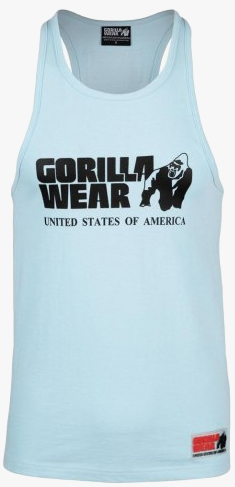 Gorilla Wear GW-90104/LBL Майка "Classic", светло-голубая