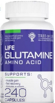 Tree of Life Glutamine, 240 капс