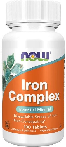 NOW Iron Complex, 100 таб