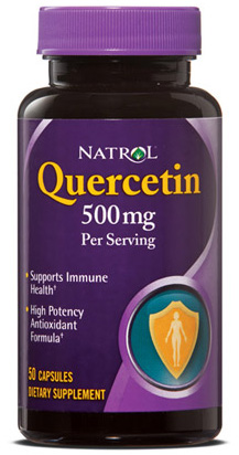 Natrol Quercetin 500mg, 50 капс