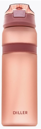 Diller Бутылка для воды (D37), 850 мл