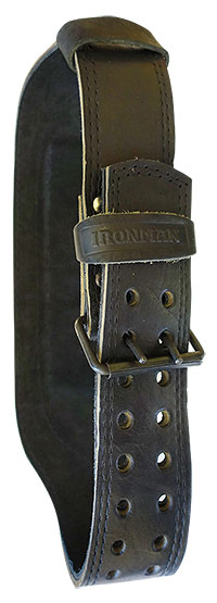 Ironman Ремень кожаный 2-х слойный широкий