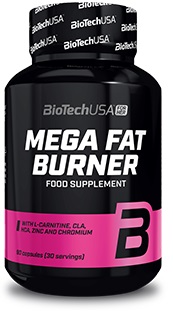 BioTech Mega Fat Burner, 90 капс