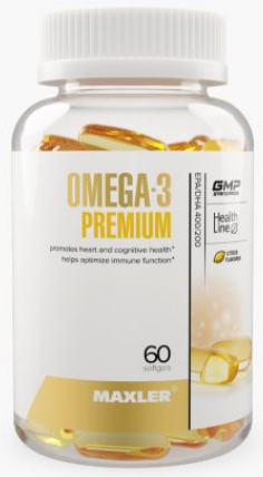 Maxler Omega-3 Premium, 120 капс