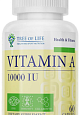 Tree of Life Vitamin A 10 000 IU, 60 капс