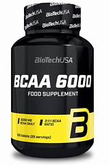 BioTech BCAA 6000, 100 таб