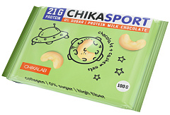 Chikalab Chika Sport Протеиновый молочный шоколад без сахара, 100 гр