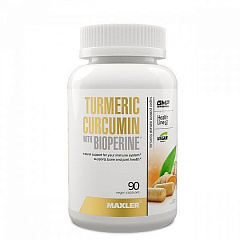 Maxler Curcumin Turmeric with Bioperine, 90 капс