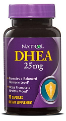 Natrol DHEA 25 mg, 30 капс