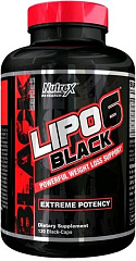 Nutrex Lipo 6 Black, 120 капс