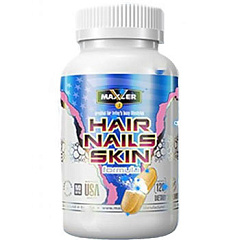 Maxler Hair Nails and Skin Formula, 120 таб