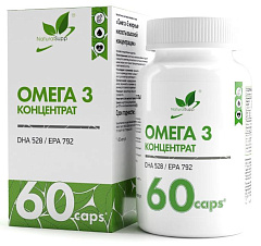 NaturalSupp Omega - 3 высокой концентрации, 60 капс