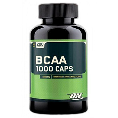 Optimum Nutrition mega-size BCAA, 200 капс