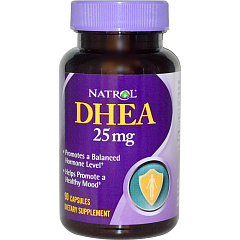 Natrol DHEA 25 mg, 90 капс