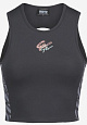 Gorilla Wear GW-91545\BK Кроп-топ "Zion", чёрный