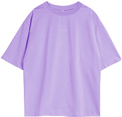 Kultlab Мужская футболка Oversize Merch, лаванда - лаванда