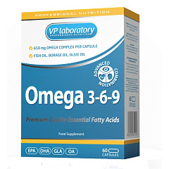 VP Laboratory Omega 3-6-9, 60 капс