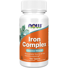 NOW Iron Complex, 100 таб