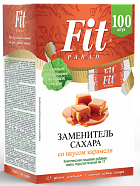 Fit Parad Заменитель сахара со вкусом, 100 стиков