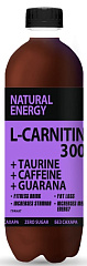 Natural Energy L-Carnitine 3000 + Taurine + Caffeine + Guarana, 500 мл