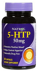 Natrol 5-HTP 50 мг, 30 капс