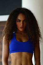 DF PRO Топ Basic Blue Push UP