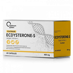 Optimum System Ecdysterone S-400 мг, 60 капс
