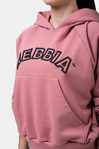 Nebbia 581 Iconic HERO Sweatshirt With A Hoodie, бледно-розовый