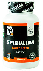 Kultlab Spirulina 500 мг, 180 таб