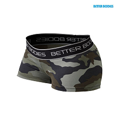 Better bodies 110711-673 Fitness hotpant шорты женские, зеленый камуфляж