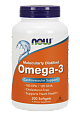 NOW Omega 3 1000 мг, 200 капc