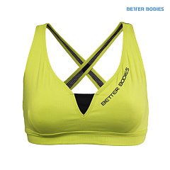 Better bodies 110735-635 Комбинированный топ Contrast Short top, лайм