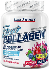 Be First Collagen + Biotin + Hyaluronic acid + Vitamin C, 200 гр