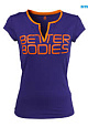 Better bodies 110693-495 Футболка Fitness V-Tee, Athletic Purple