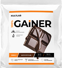 Kultlab Gainer bag, 3000 гр