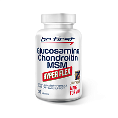 BeFirst Glucosamine+Chondroitin+MSM Hyper Flex, 120 таб