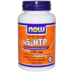 NOW 5-HTP 200 mg, 120 капс