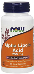 NOW Alpha Lipoic Acid 250 mg, 60 капс