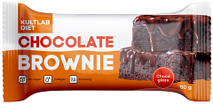 Kultlab Diet Chocolate Brownie, 50 гр