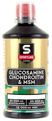 Sportline Nutrition Glucosamine Chondroitin MSM, 500 мл