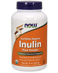 NOW Inulin Powder, 227 гр