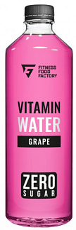 Fitness Food Factory Vitamin water Слабогазированный напиток, 500 мл