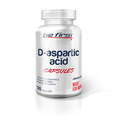 Be First D-aspartic acid capsules, 120 капс