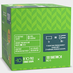 Prebiosweet Stevia, 100 стиков