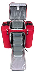 Six Pack Fitness сумка - холодильник Innovator 500, красный/серый