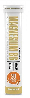 Maxler Magnesium B6 Tube, 20 таб