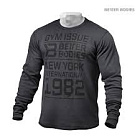 Better Bodies 120745-968 BB Thermal Flex L/S Лонгслив, Asphalt/Black