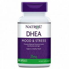Natrol DHEA 25 mg, 30 капс