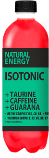 Natural Energy Isotonic + Taurine + Caffeine + Guarana, 500 мл